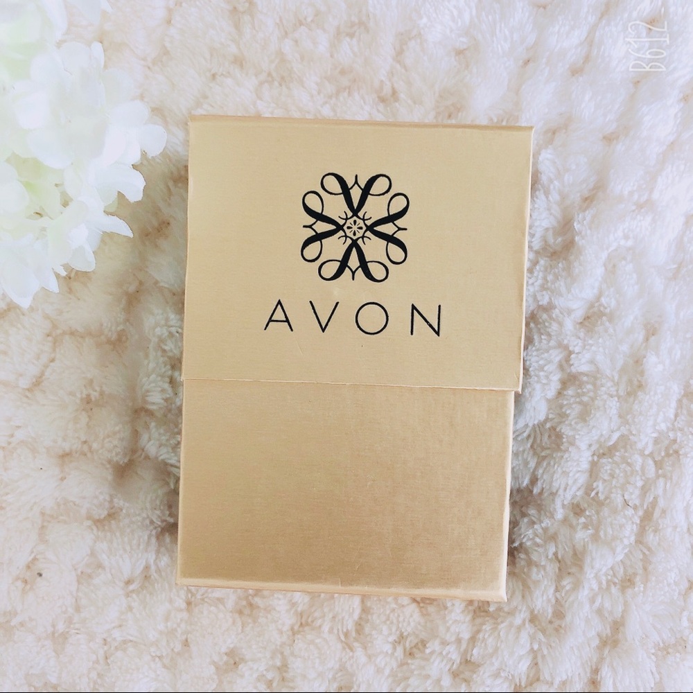 Avon Signature Double Drop Gold Earrings - Picture 5 of 6